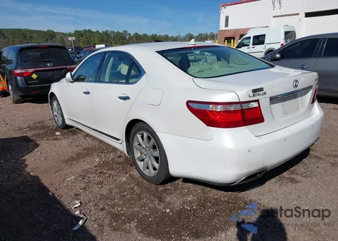 2009 Lexus Ls 460 из США, поврежденный, VIN JTHBL46F595089596